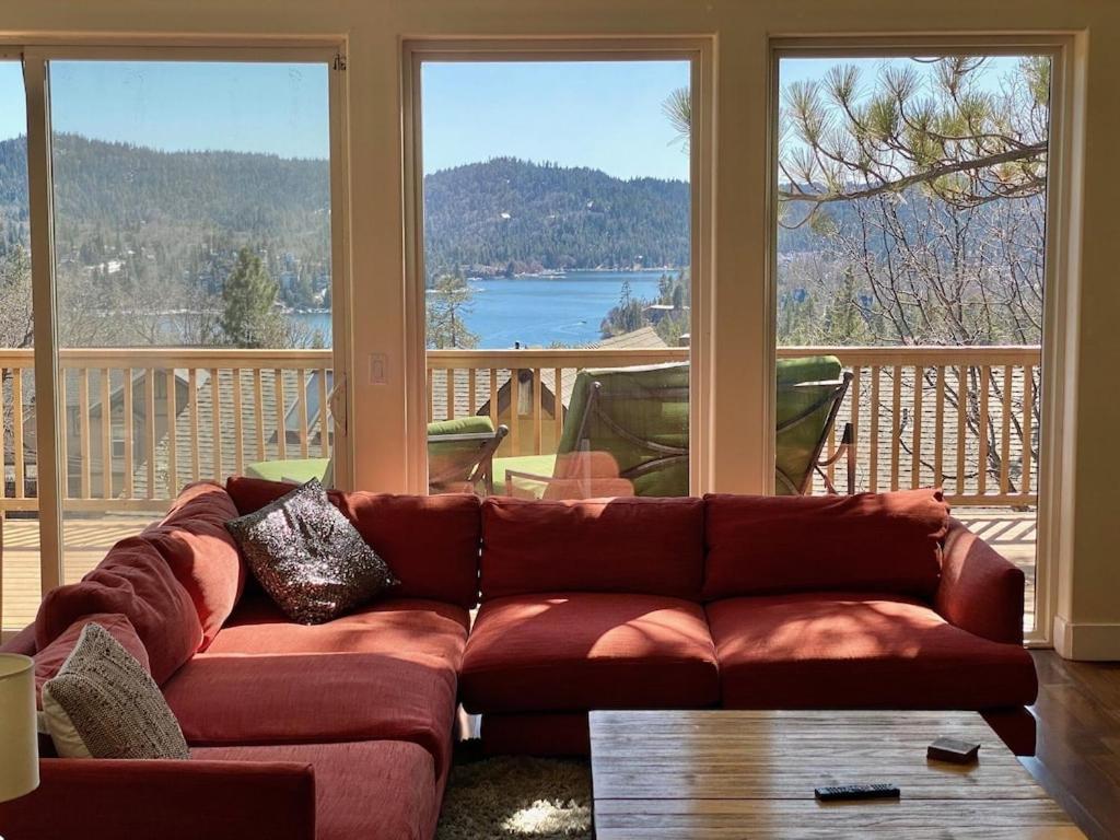 Modern 6 Bedroom Retreat, Stunning Lake Views, Close To Village! Lake Arrowhead Exteriér fotografie